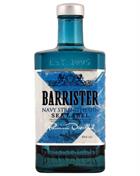 Barrister Navy Strength Gin Small Batch